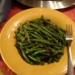 Green Beans - Side Dish - Caramelized Red Onions