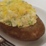 Twice-Baked Broccoli & Cheddar Potatoes