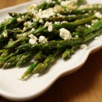 Roasted Asparagus with Feta