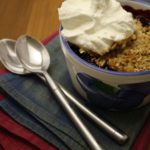 Mini Cherry Crumble