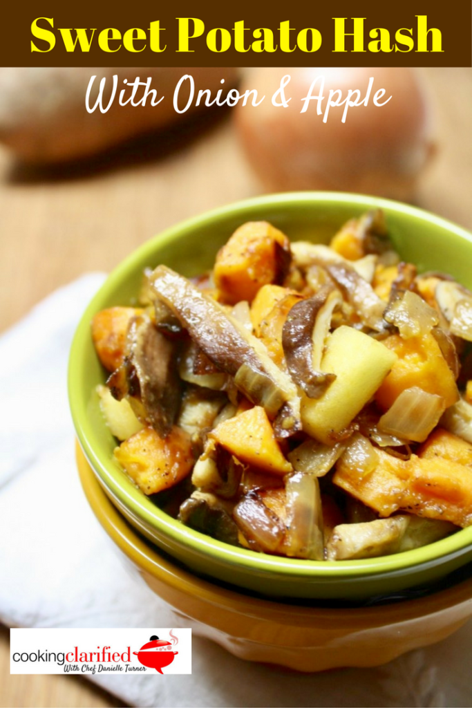 Sweet Potato Hash with Onion & Apple Cooking Clarified