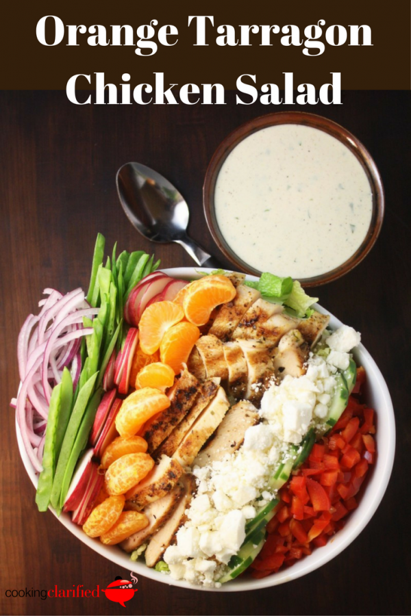 Fresh Herbs vs Dried Herbs & Orange Tarragon Chicken Salad Cooking