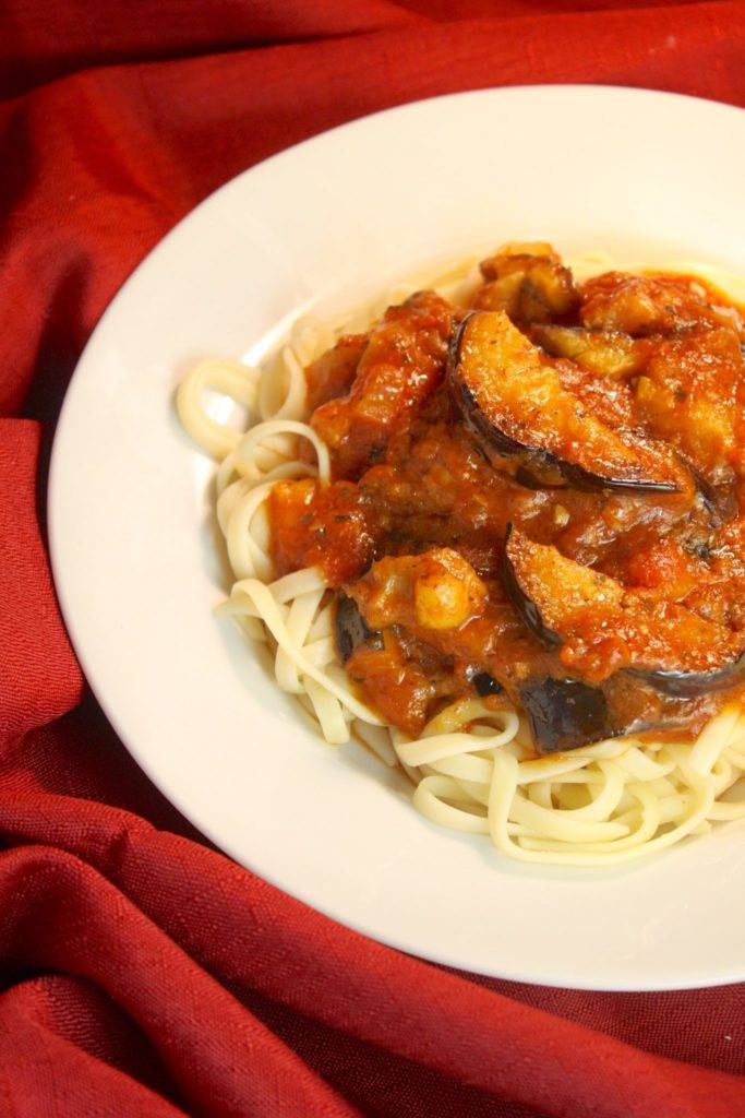 Pasta alla Norma Tomato Sauce with Fried Eggplant Cooking Clarified