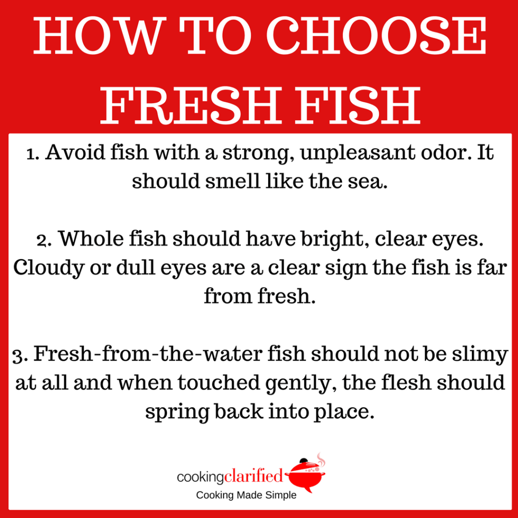 Tips for Choosing Fresh Fish Cooking Clarified