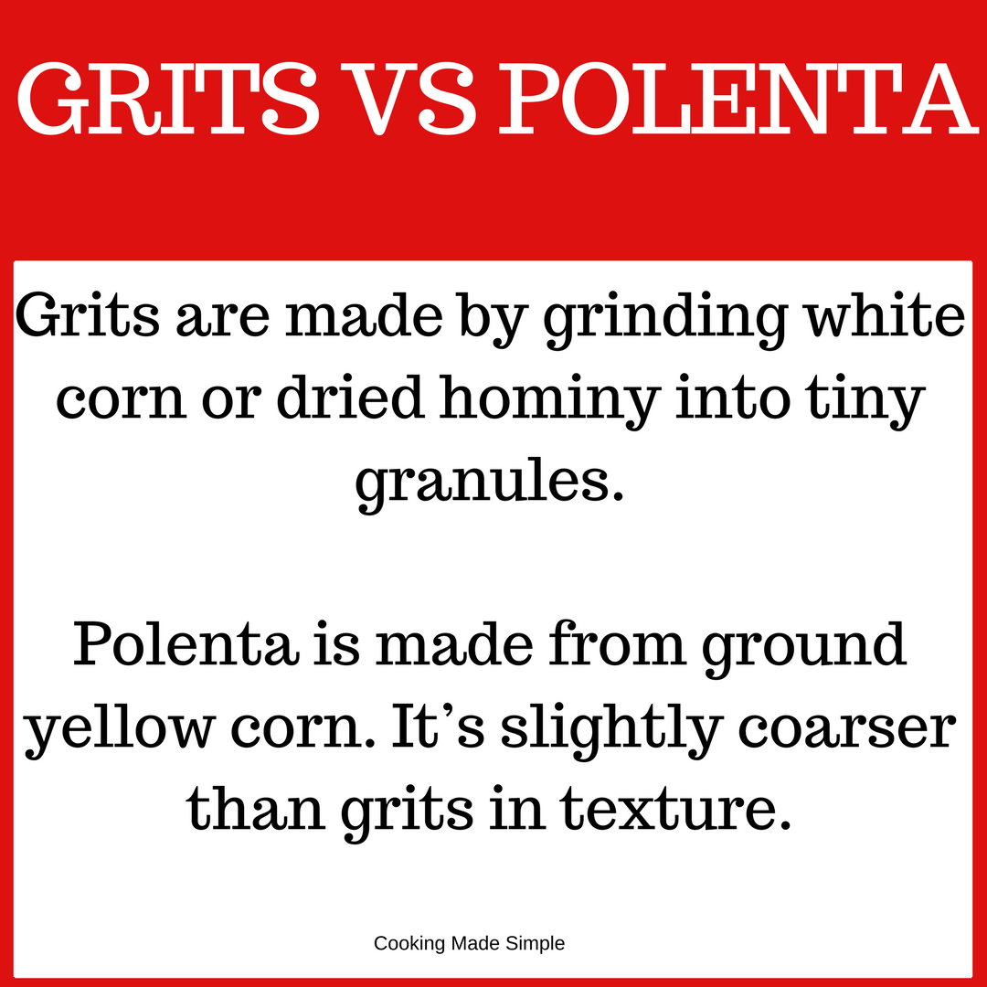 Grits vs Polenta