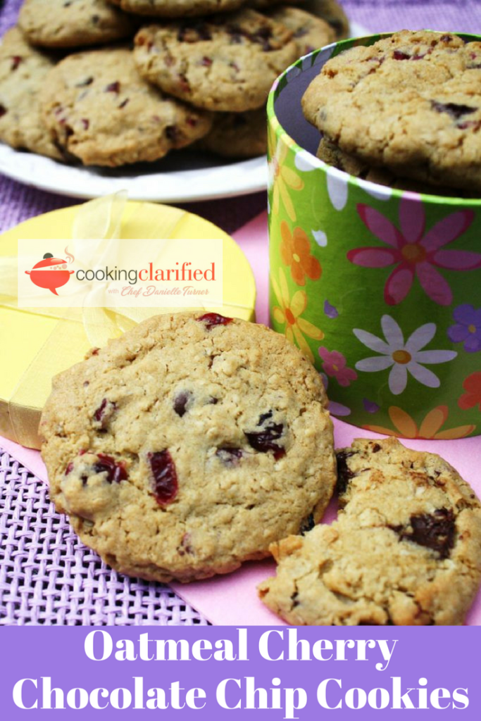Oatmeal Cherry Chocolate Chip Cookies PIN