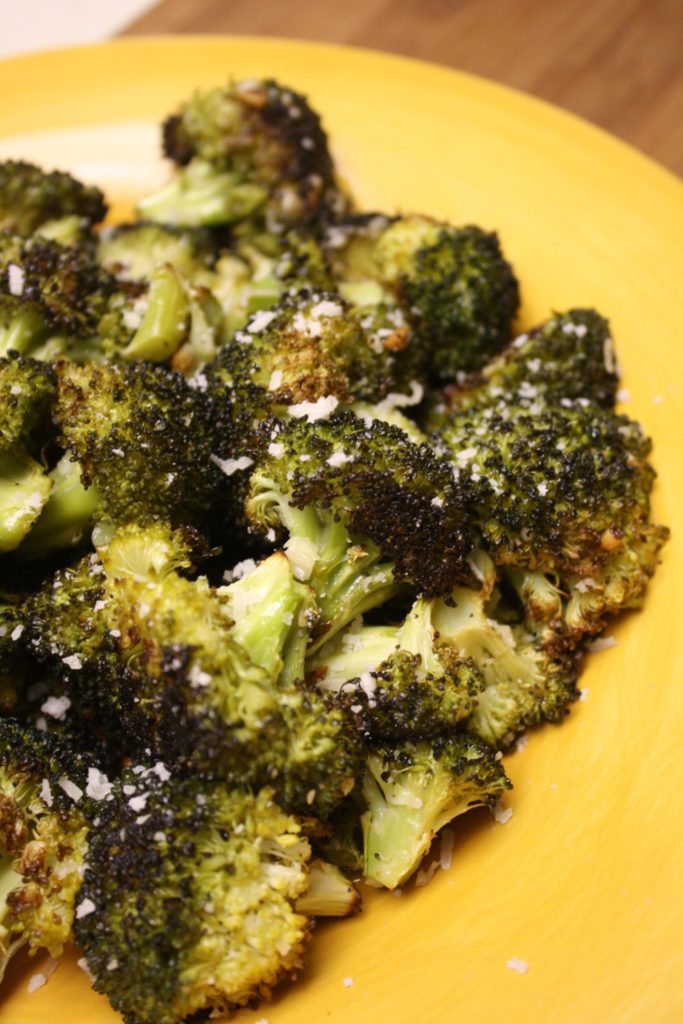 Roasted Broccoli with Garlic & Parmiggiano