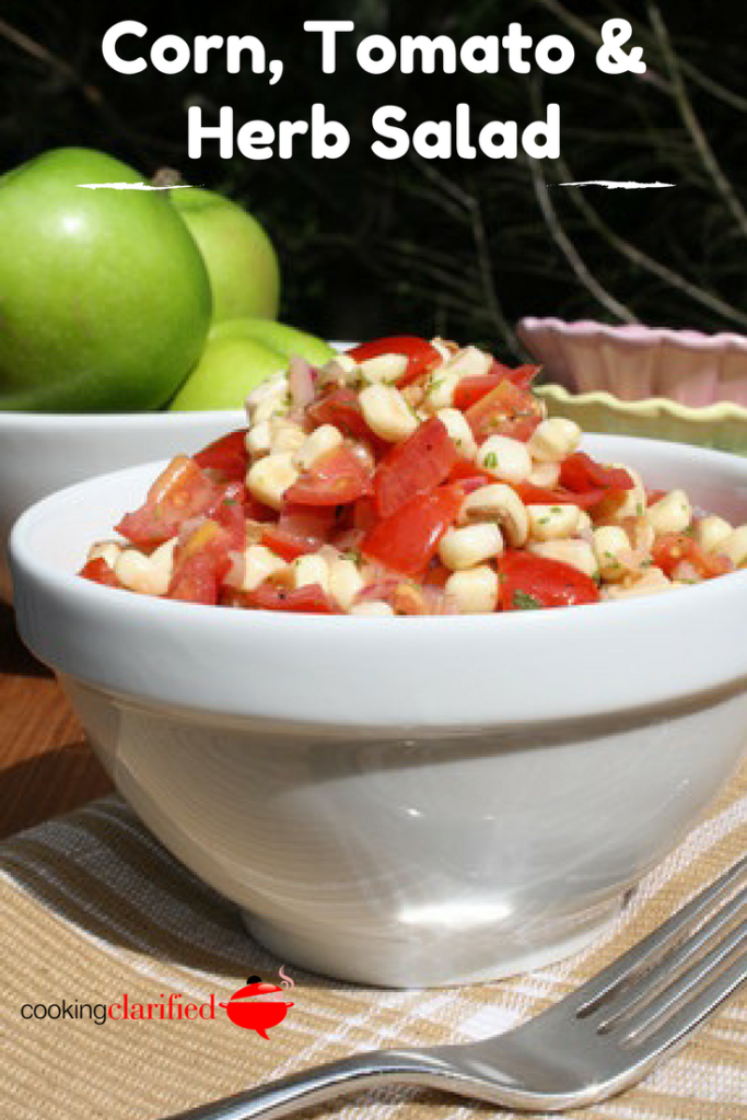 Corn Tomato Herb Salad