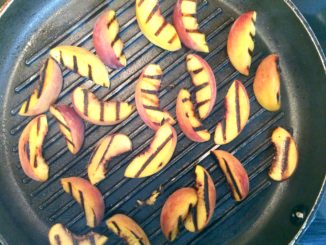 How to Grill peaches