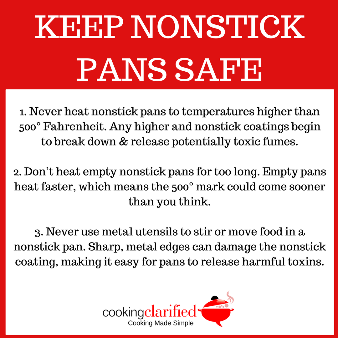 Keep nonstick pans safe