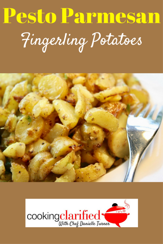 Parmesan Pesto Fingerling Potatoes