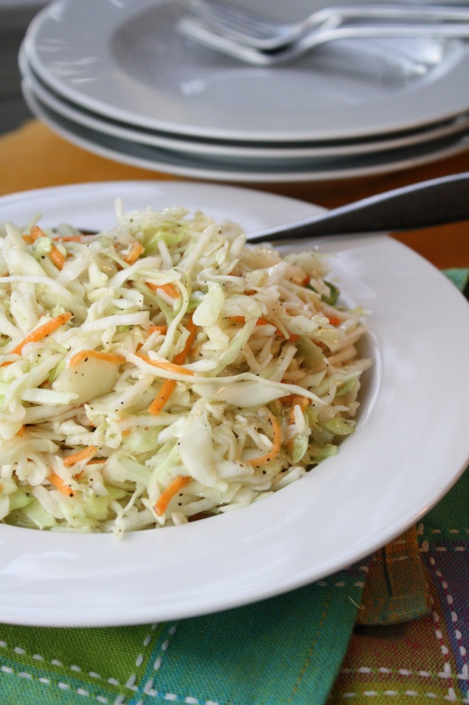 4th of July Recipe - PIcnic Perfect Coleslaw