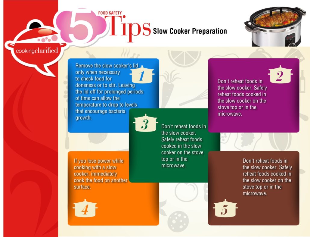 Five Food Safety Slow Cooker Tips