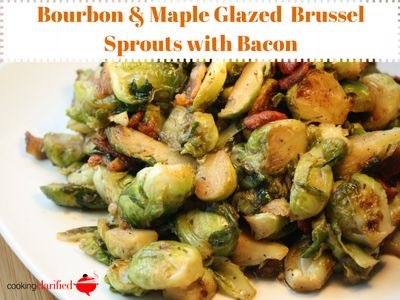 Bourbon & Maple-Glazed Brussel Sprouts