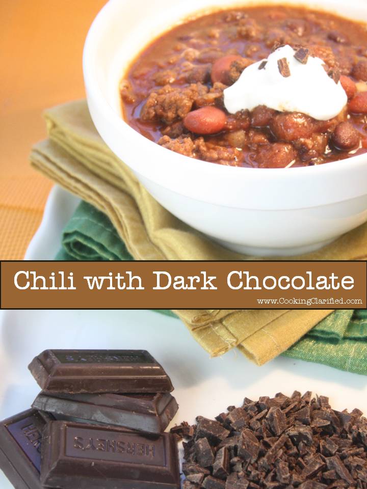 Chili with Dark Chocolate
