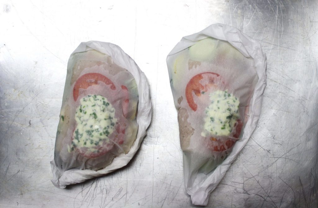 How to Cook Fish in Parchment Mahi Mahi with Vegetables & Garlic