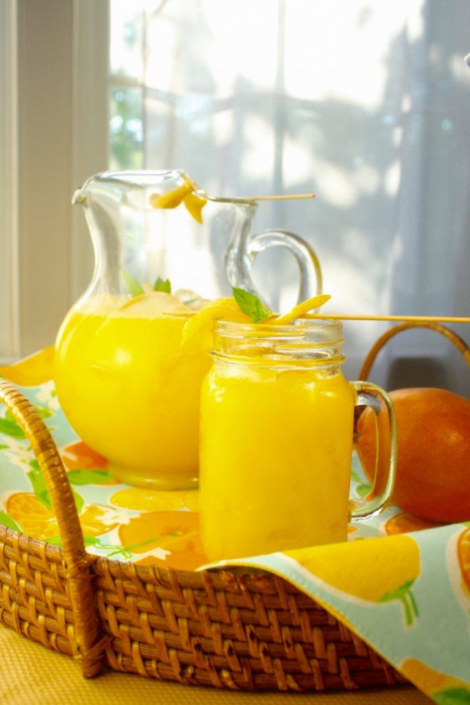 Mango Ginger Lemonade
