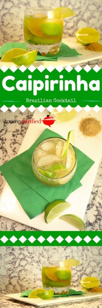 Caipirinhas are the tastiest blend of tart (because limes), sweet (because sugar) and STRONG (because 80 proof). So if you're out here in these Olympic streets sipping a caipirinha, (or at home taking the action in from your couch), be easy because the buzz force is strong with this one.