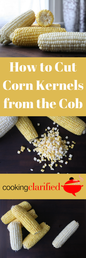 Cut corn kernels
