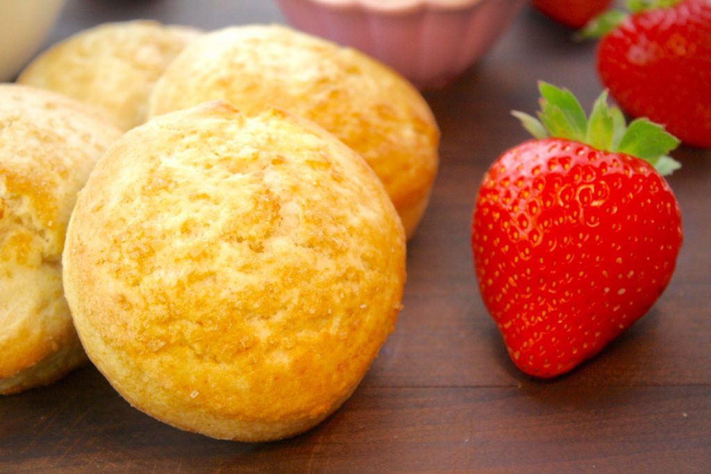 Flour 101 - Strawberry Shortcakes
