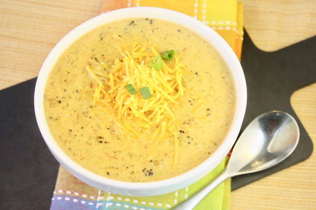 How to Make Pureed Soup | Broccoli Cheddar Potato Soup
