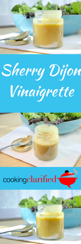 This Sherry Vinaigrette is the bomb.com. It's rich and tangy and sweet and wonderful and it brightens up even plain salad greens. If I have a batch of this hanging around all I need is baby greens and a sprinkling of Parmigiano Reggiano.