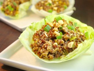 Kung Wow Chicken & Lettuce Cups