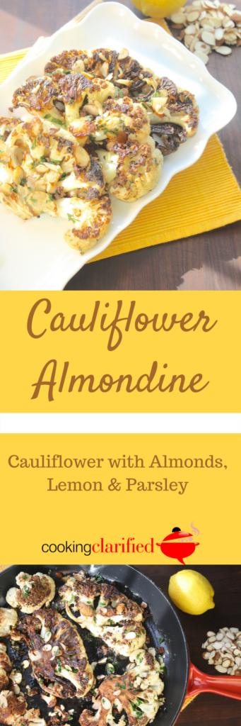 Cauliflower Almondine PIN