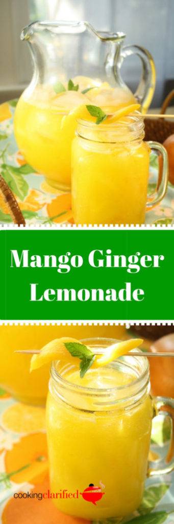 Mango-Ginger-Lemonade