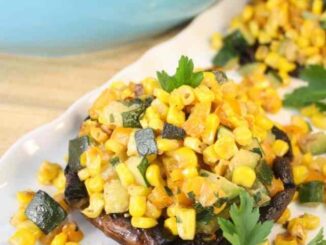 Vegetables in a Portobello Mushrooms