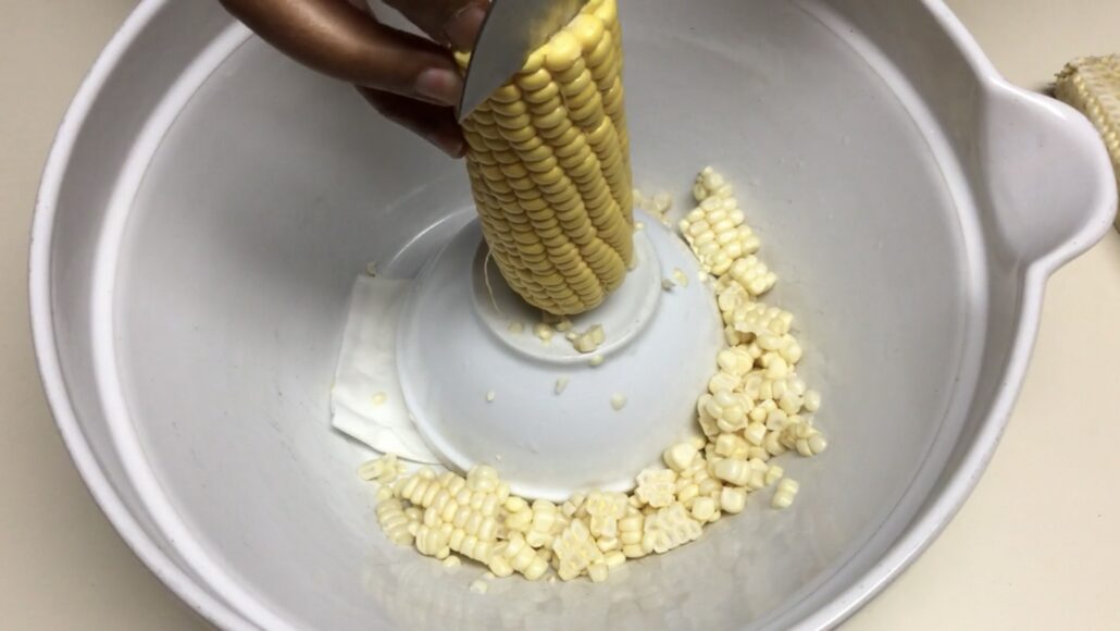 Corn Cob in Bowl