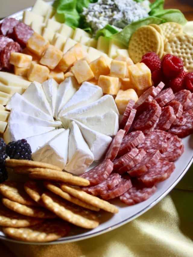 Easy Pantry Cheese Board Web Story Poster