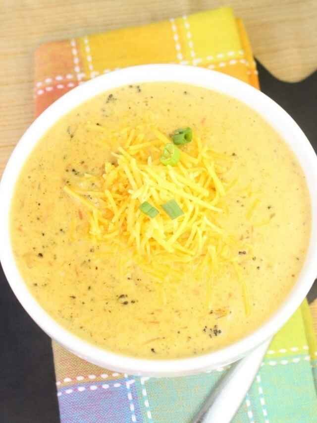 Broccoli Cheddar Potato Soup